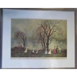 Limited edition print 320/500 'September' By Helen Bradley (1900-1979) signed in pencil together