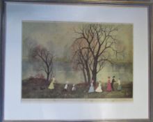 Limited edition print 320/500 'September' By Helen Bradley (1900-1979) signed in pencil together