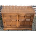 Ercol music cabinet H 70 cm,