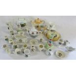 Approx 32 pieces of Cleethorpes and Grimsby crested china