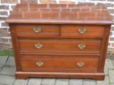 Late Victorian chest of drawers