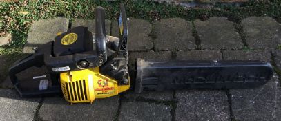 McCulloch MacCat 839 petrol chainsaw