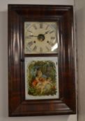 American late 19th / early 20th century wall clock