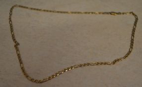 9ct gold chain, total approx weight 6.