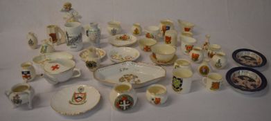 Crested china and various small ceramics