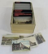 Box of Lincolnshire postcards relating to Skegness, Sutton on Sea, Mablethorpe,