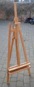 Artists wooden display easel