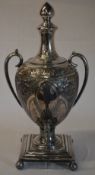 Victorian silver plate (EPBM) hot water urn / samovar