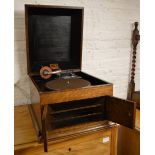 HMV model 103 table top wind up gramophone