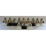 Selection of educational diatonic musical hand bells