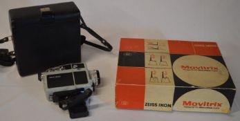 Zeiss Ikon Moviflex cinecamera with boxed Zeiss Ikon Movitrix accessory