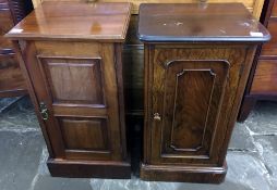 2 Victorian pot cupboards