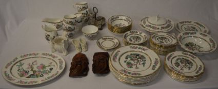 Large Indian tree part dinner service,