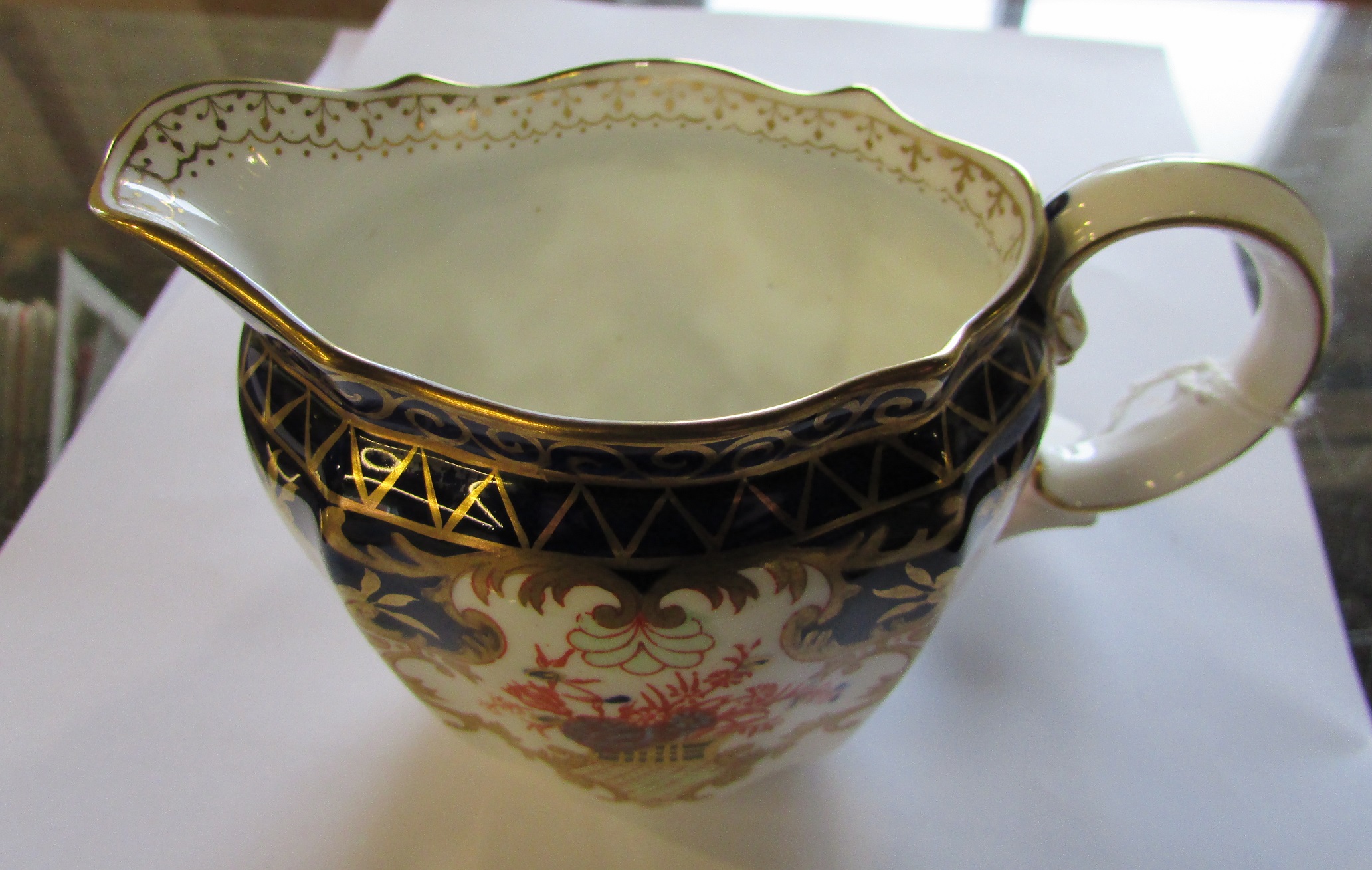 Royal Crown Derby Imari 3788 pattern milk jug, - Image 3 of 5