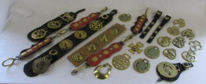 Various horse brasses