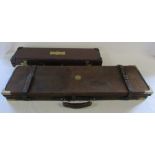 2 gun cases by E J Churchill (Gunmaker) Ltd and Lawn & Alder