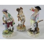 3 Royal Crown Derby figurines - Earth,