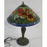 Tiffany style table lamp H 58 cm