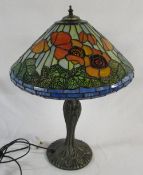 Tiffany style table lamp H 58 cm