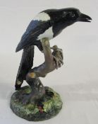 Royal Crown Derby magpie figure H 25 cm