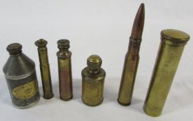 Various rifle oil bottles