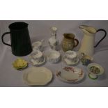 Ceramics including Royal Albert,
