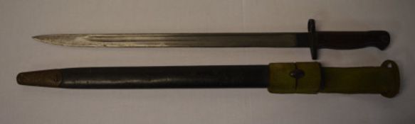 1907 pattern Wilkinson stamped bayonet,