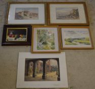 Various framed pictures/prints