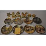 Various collectors plates,