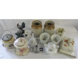 Assorted ceramics and kitchenalia