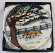 Moorcroft 'Woodside Farm' pin dish D 11.