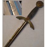 A WWII German Luftwaffe officers sword by SMF,