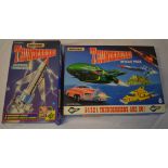 Matchbox Thunderbirds electronic Thunderbird 1 with original box and a Matchbox Rescue Pack boxed