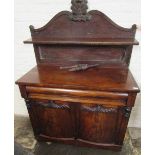 William IV/early Victorian chiffonier (to be reassembled)