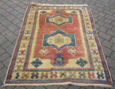 Turkish 'Nidge Kars' rug 6'2 x 4'8