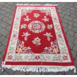Chinese wool rug 4' x 6'