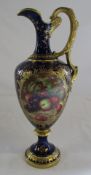 Late 19th century Coalport vase pattern no V7251, registration no 283672,