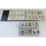 Album and full sets of German cigarette cards etc