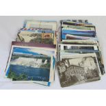 Approx 100 topographical postcards relating to USA, Africa, Egypt,