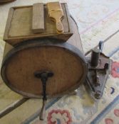 Butter churn & marmalade cutter