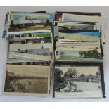 Approx 110 topographical postcards relating to London & Middlesex
