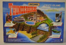 1993 Matchbox Thunderbirds electronic Tracy Island playset with original box