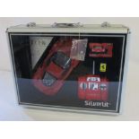 Silverlit r/c 1:16 digital pro Ferrari in metal briefcase