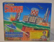 Matchbox Stingray Marineville Headquarters Action Playset with original box