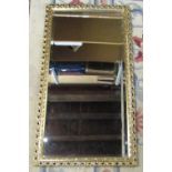 Gilt framed mirror 45 cm x 63 cm