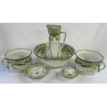 Royal Doulton Art Nouveau 'Aubrey' toilet set