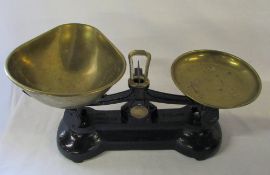 Set of Libra Scale Co cast iron scales