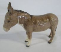 Beswick donkey L 17 cm