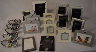 Ex shop stock, approx 20 good quality 'Juliana' new photo frames with varying designs,