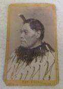 Photograph of Maori Tamati Waka Te Puhi by Foy Bros, Thames, New Zealand c.1870/80s 6.